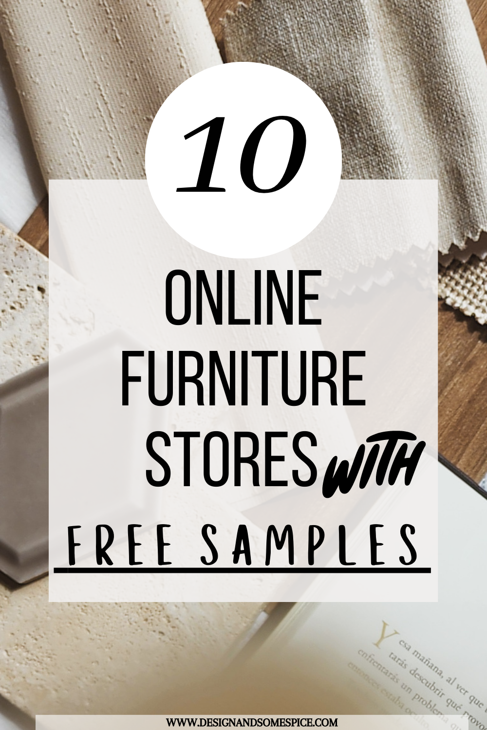 Free furniture samples by mail